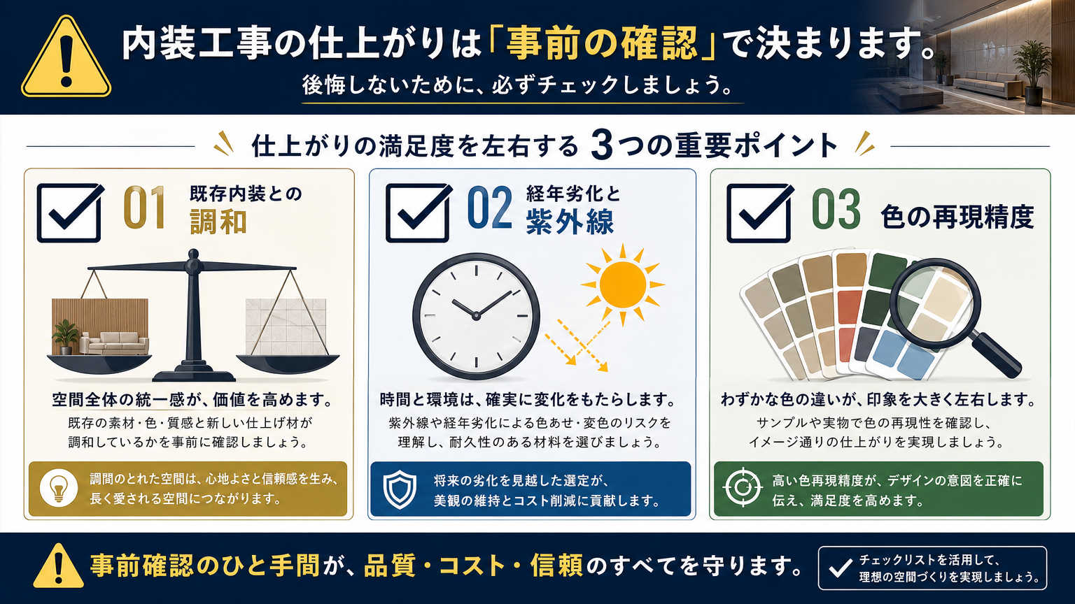 パーテーション施工でブランドカラーを取り入れる際の注意点